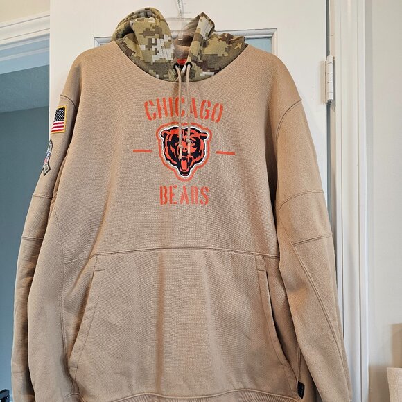 Chicago Bears-Salute to Service Hoodie - Picture 1 of 7